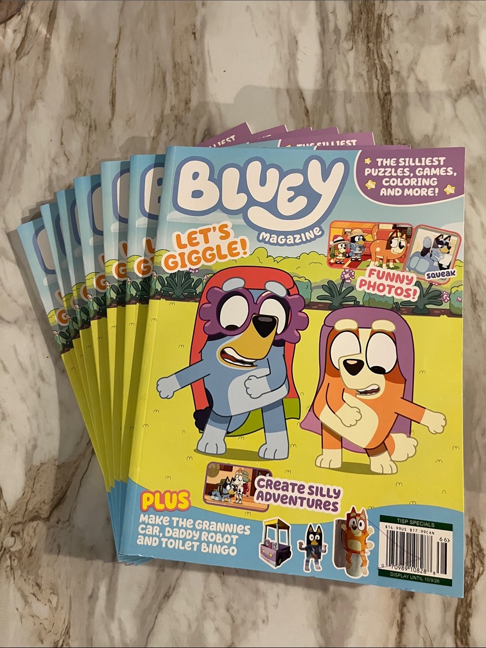 7 New Bluey Magazines